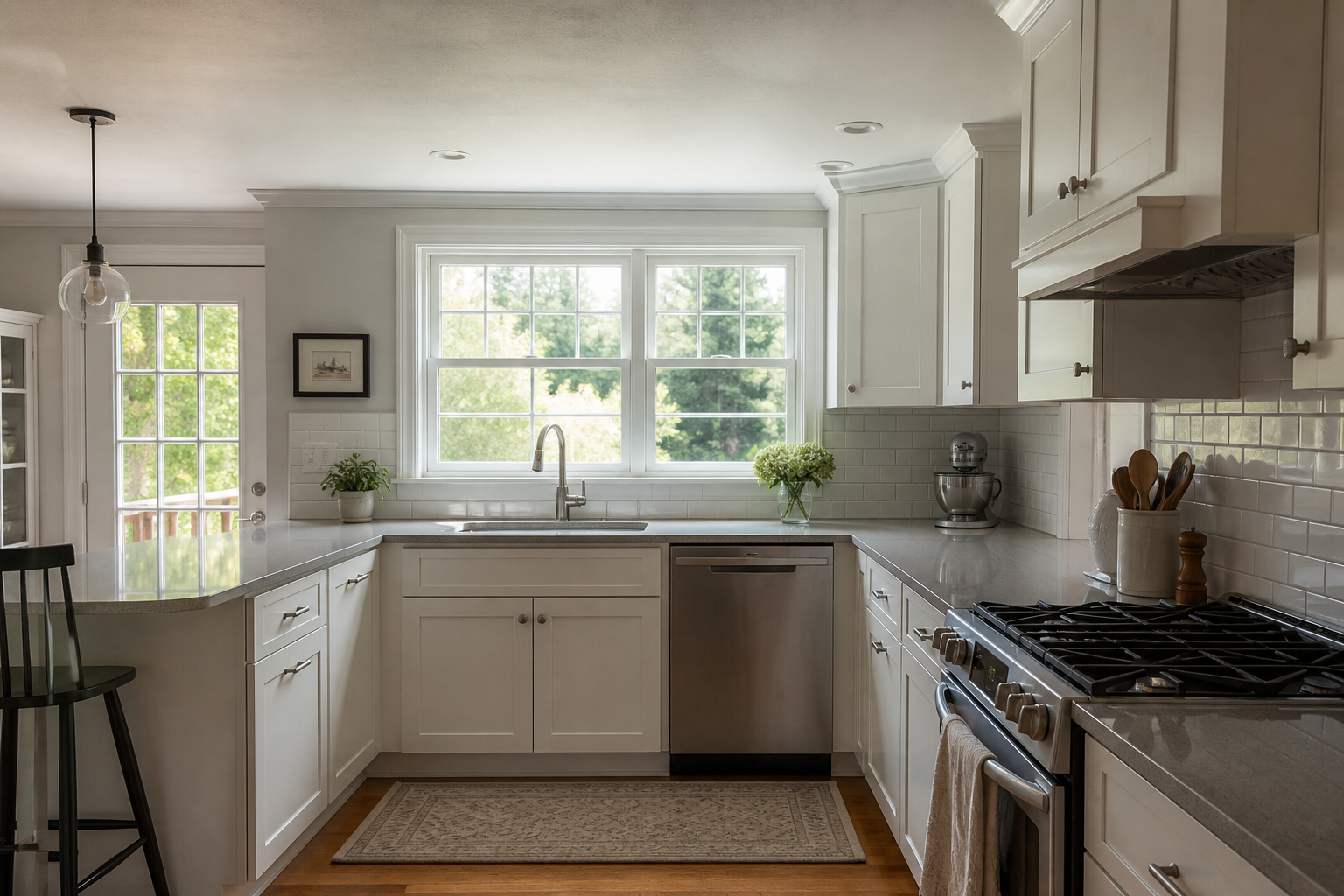 Finished New England kitchen remodel (placeholder until client photography arrives)